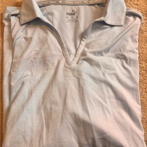 Puma women’s Sky Blue Polo Shirt
